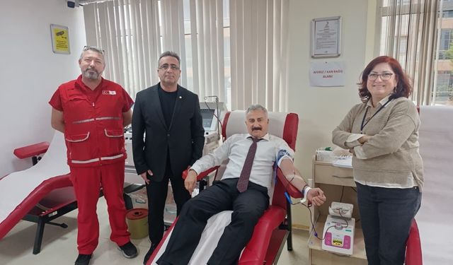 Emniyet Müdürü Aktaş 13 yılda 23 kez kan verdi