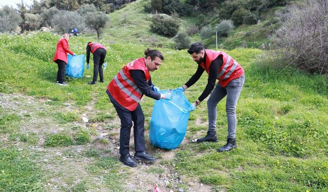 Şehzadeler’den Spil’de temizlik seferberliği