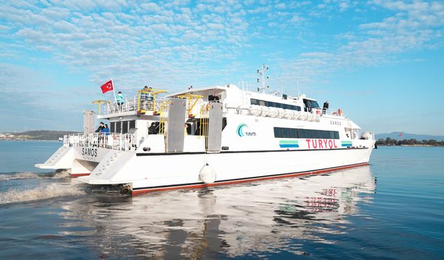 Aliağa'dan Midilli'ye düzenli seferler başladı