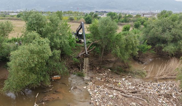 Gediz ve Nif Çayı’nın birleşim noktasına kritik müdahale