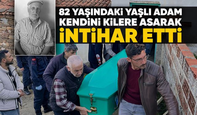 82 yaşındaki adam kilerde kendini asarak intihar etti