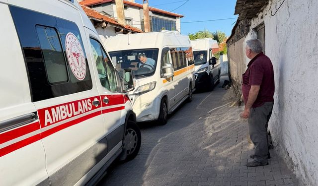 Manisa'da kalp krizi geçiren şoför hayatını kaybetti