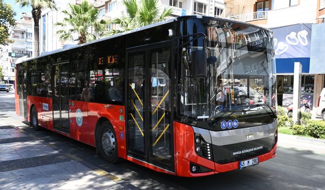 Manisa'da bayram boyunca ulaşım ücretsiz olacak
