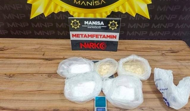 Manisa'da torbacı operasyonu: 2 kilo uyuşturucu yakalandı
