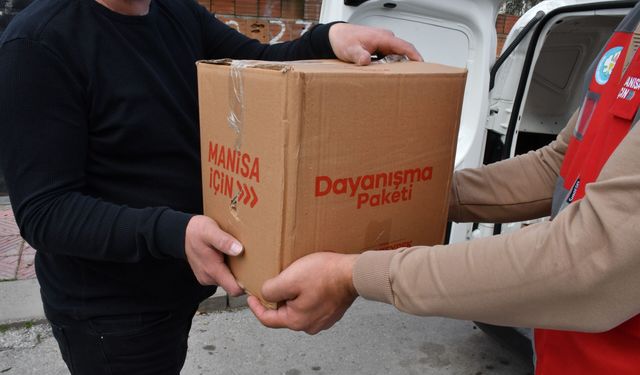 Manisa Büyükşehir bu bayram da ihtiyaç sahiplerinin yanında
