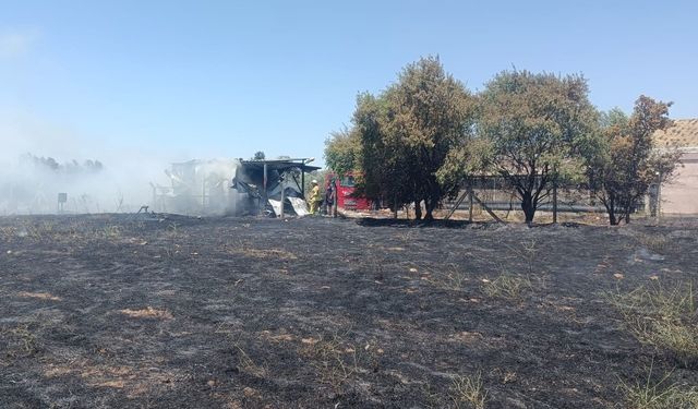 Manisa’da bir günde 50 yangın çıktı