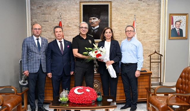 Manisa Kent Konseyi’nden Emniyet Müdürü Karayel’e ziyaret