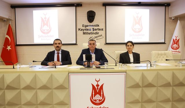 Şehzadeler Belediye Meclisi'nde 33 madde karara bağlandı