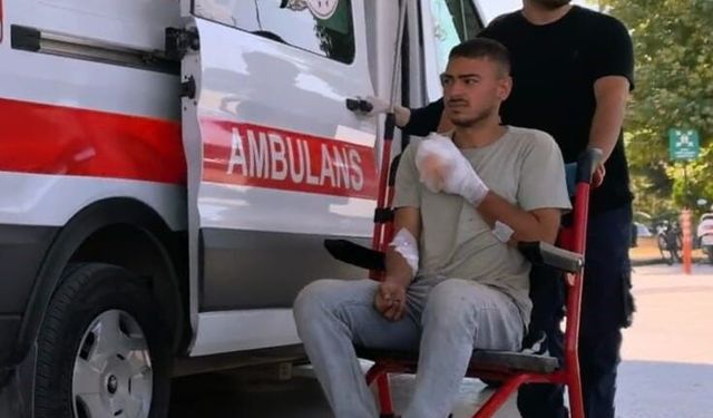 19 yaşındaki genç elektrikli testereyle çalışırken parmaklarını kesti