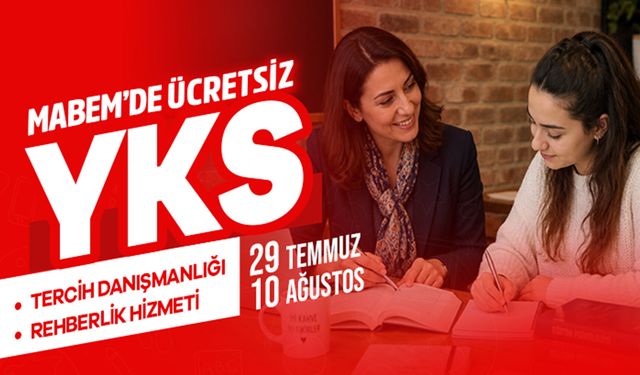 MABEM’de YKS tercih danışmanlığı başlıyor