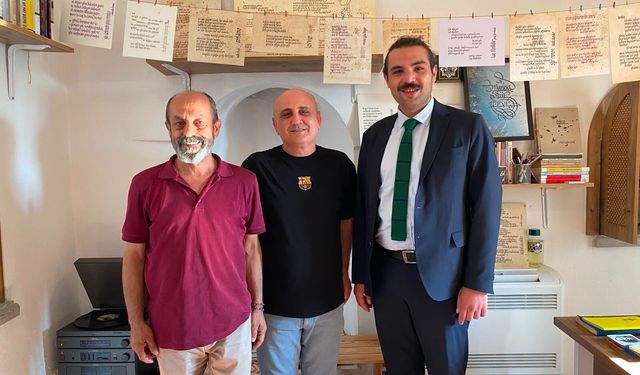 Tarihi Kurşunlu Han'da Manisa'nın ilk Şiir Evi açıldı
