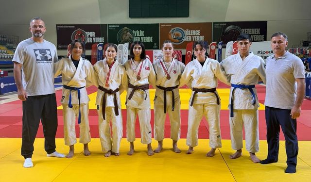Manisalı judoculardan 3 bronz madalya