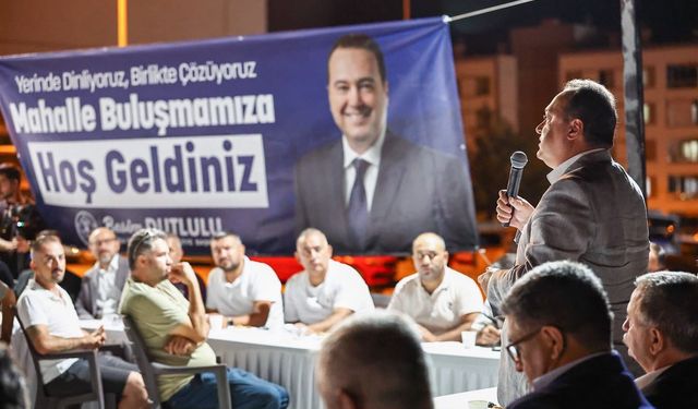 Başkan Dutlulu ve Balaban Akgedik'te yurttaşı dinledi