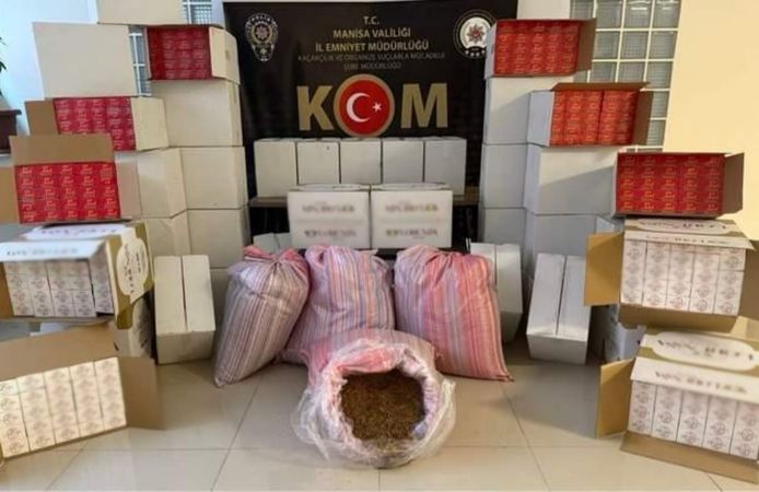 Manisa’da kaçakçılık operasyonlarında 37 şüpheli yakalandı
