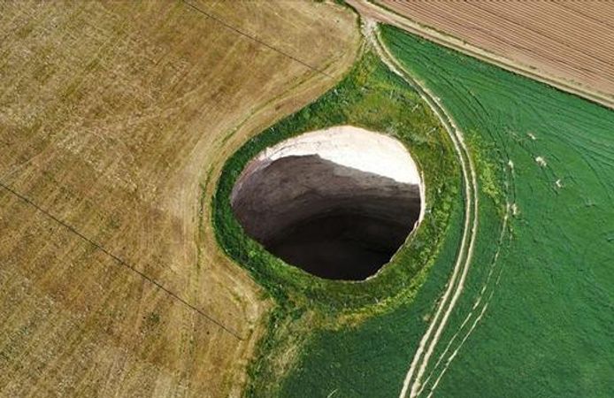 Dünyanın kabuğu Türkiye'den çöküyor