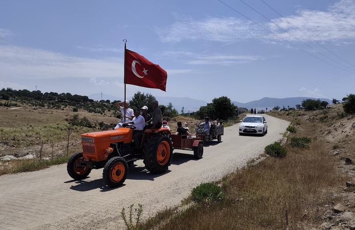 Manisa'da yeni mezarlık projesine köylülerden tepki
