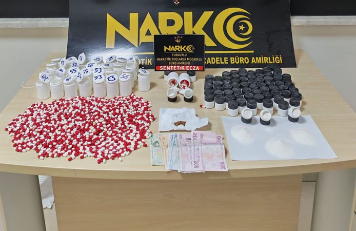 Turgutlu’da uyuşturucu operasyonu