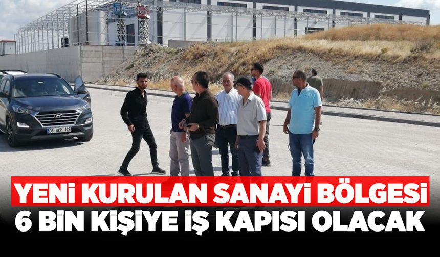 Soma Organize Sanayi Bölgesi 6 bin kişiye istihdam sağlayacak