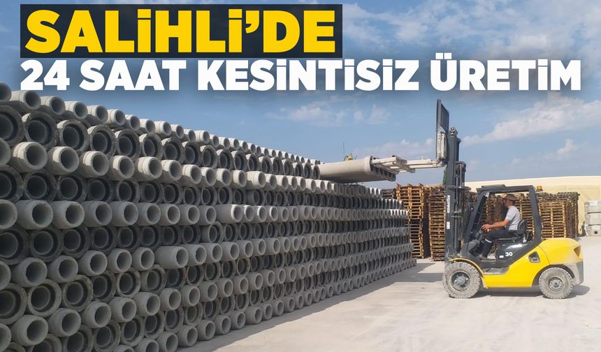 Büyükşehir'in fabrikası 24 saat kesintisiz üretim yapıyor