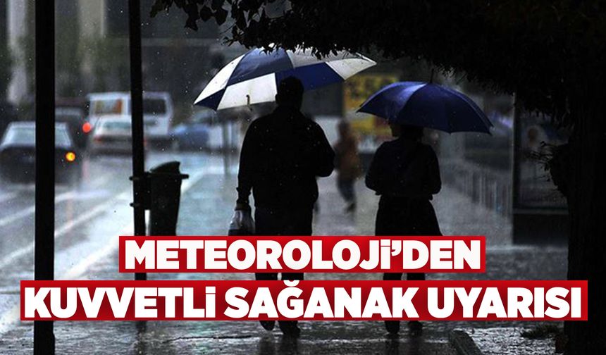 Manisa'da öğleden sonra sağanak yağışa dikkat