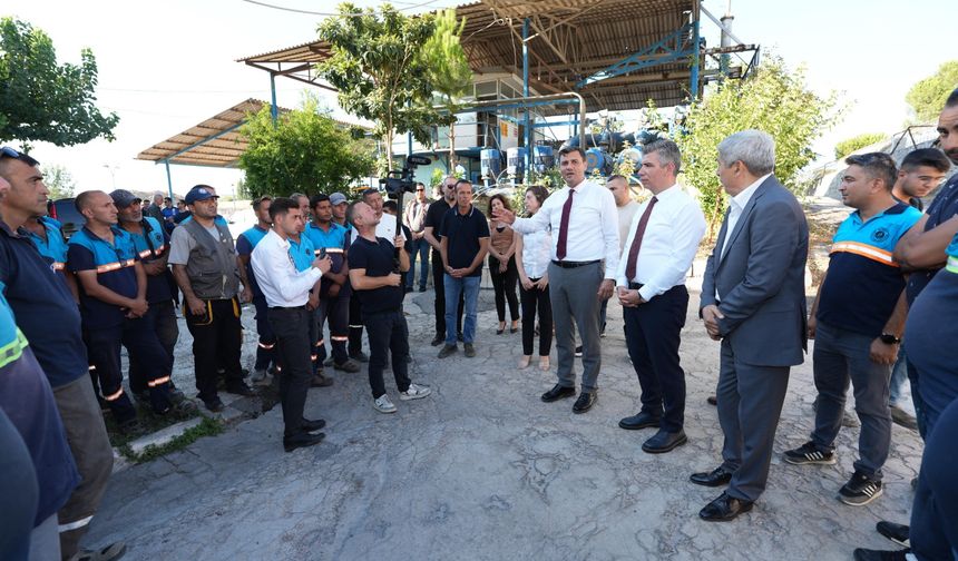 Başkan Zeyrek Soma'da incelemelerde bulundu