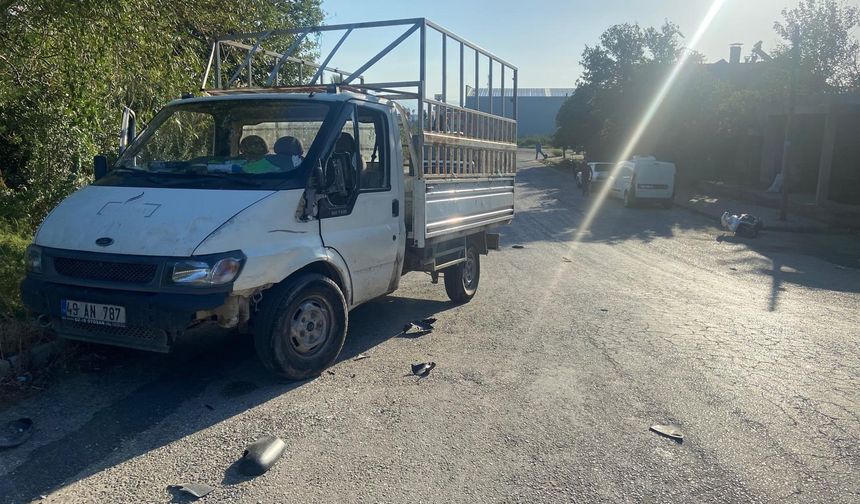 Manisa'da 14 yaşındaki çocuk motosiklet kazasında hayatını kaybetti