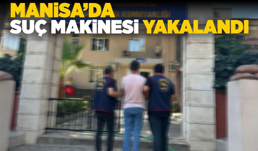 Manisa’da 24 yıl hapis cezası olan şahıs yakalandı