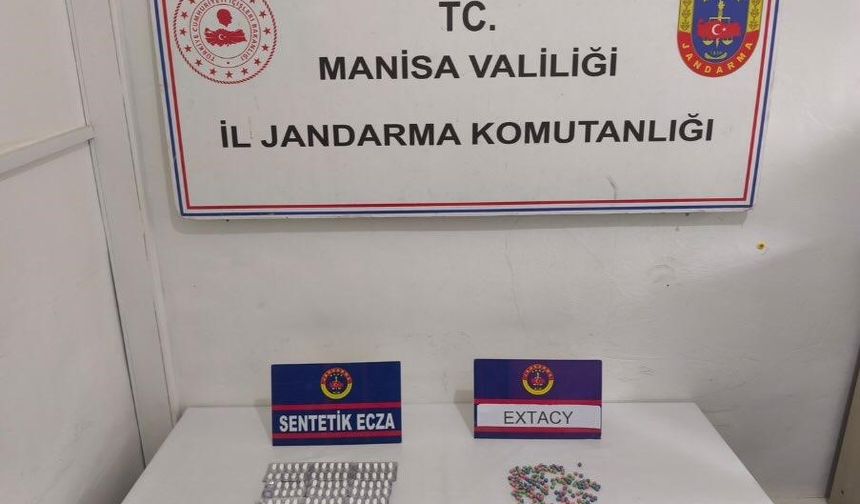 Manisa jandarmasından uyuşturucu operasyonu