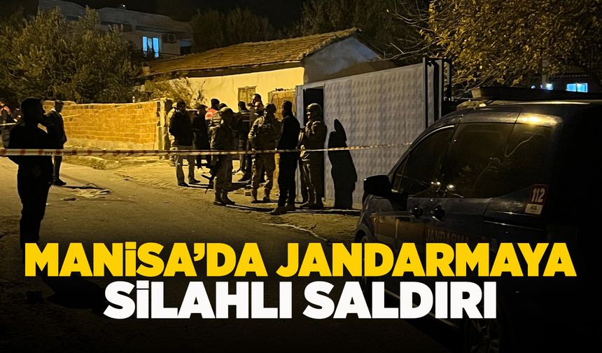 Manisa'da arama kaydı bulunan şahıs jandarmaya ateş açtı