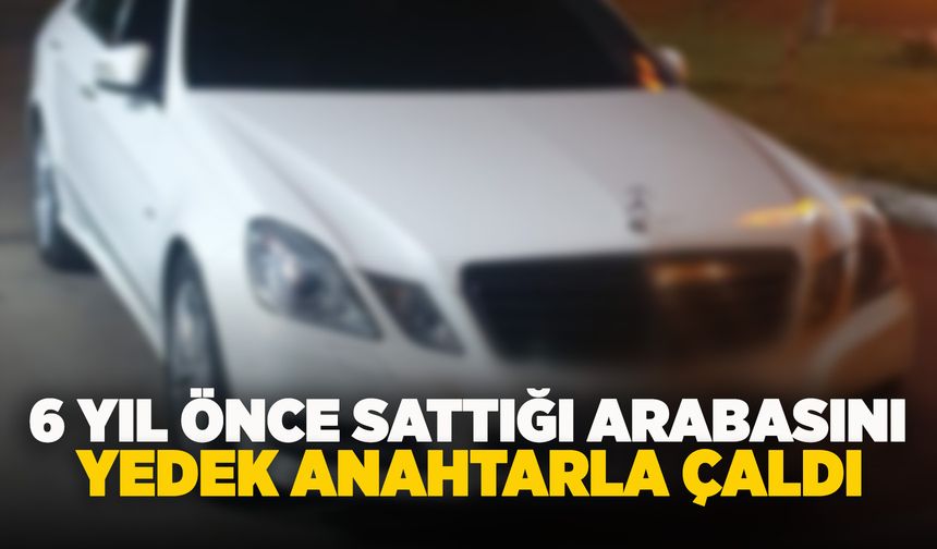 Manisa’da yedek anahtarla hırsızlık