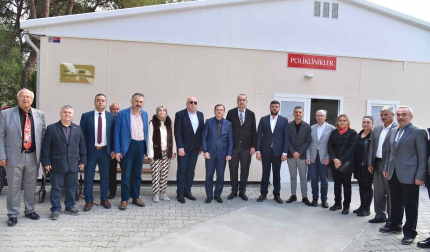 Salihli Devlet Hastanesine ‘prefabrik çözüm’