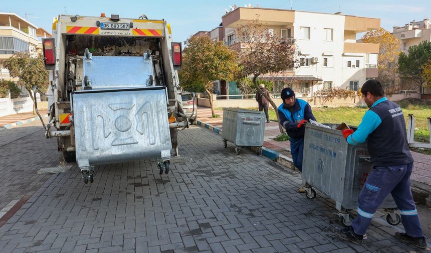 Yunusemre’de çöp konteynerleri yenileniyor