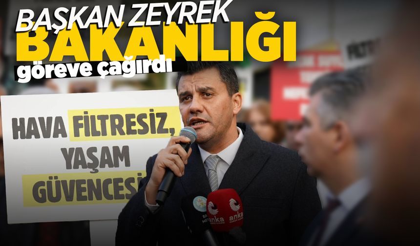 Başkan Zeyrek, Soma’nın havasını kirletenlere seslendi