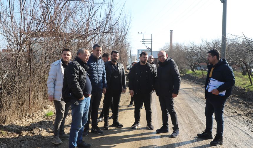 Turgutlu'nun yol sorunu ortadan kalkıyor