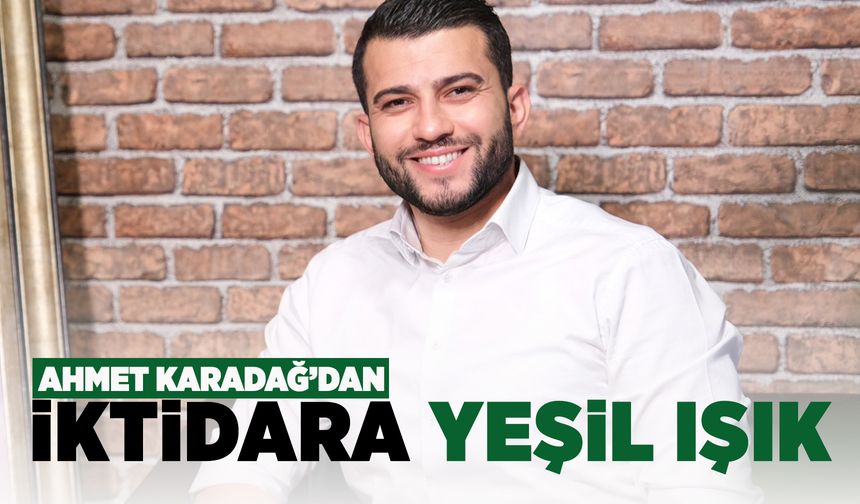 İYİ Partili Karadağ’dan iktidara destek!