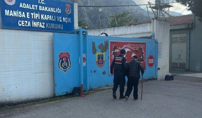 23 yıl hapis cezası bulunan şahıs Manisa'da yakalandı
