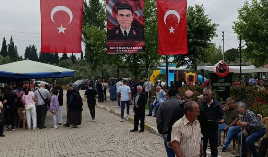 Salihli’de Şehit Mustafa Kozak, 7. yılında dualarla anıldı