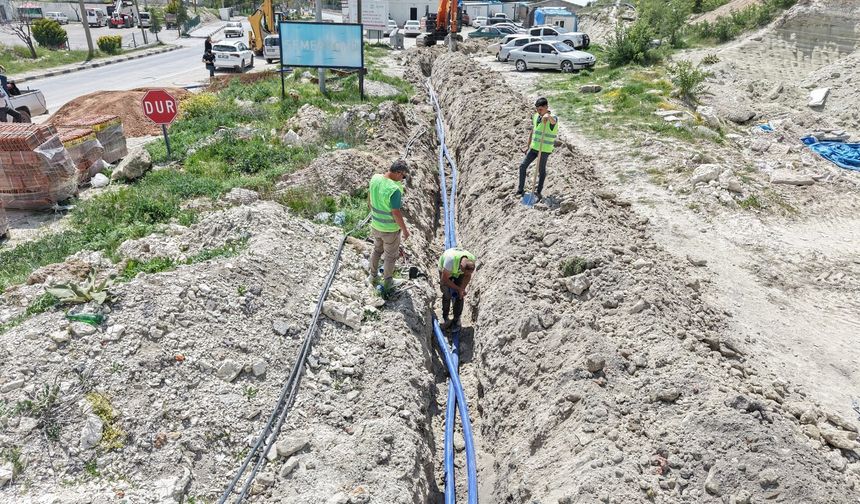 Demirci'deki dev hizmette sona gelindi