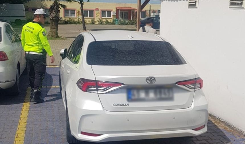 Engelli yerine park edenlere 165 bin TL ceza