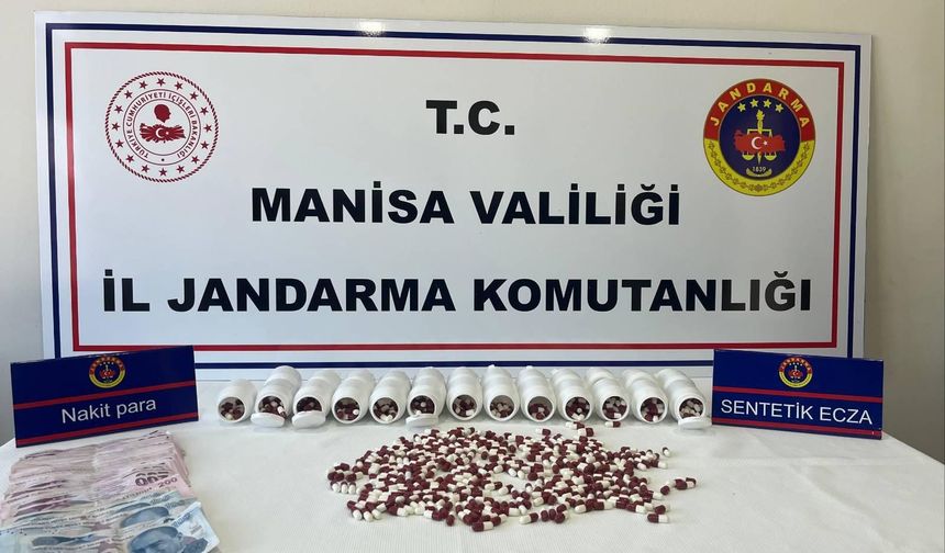 Manisa jandarmasından uyuşturucu tacirine baskın