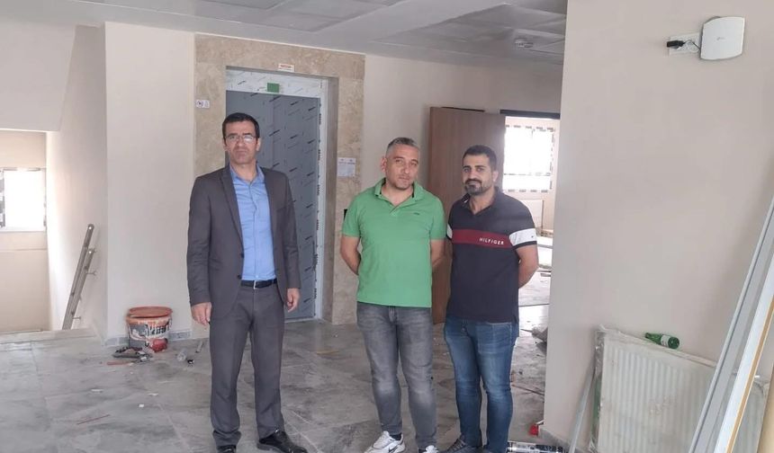 Sarıgöl Karacaali İlkokulu'nda sona yaklaşıldı