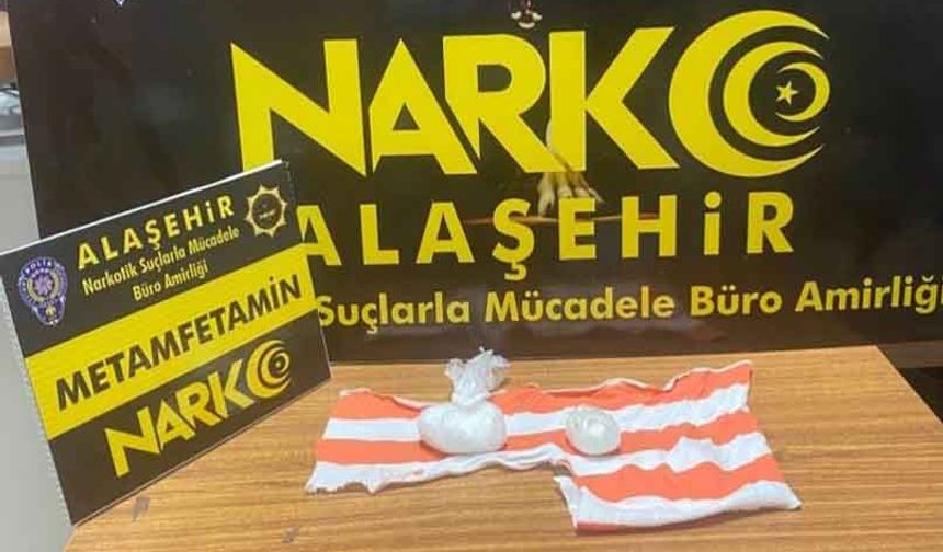 Alaşehir'de uyuşturucu tacirine darbe