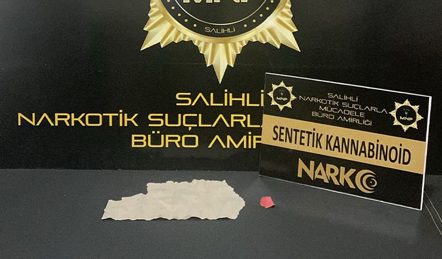 Salihli'de 40 kullanımlık bonzai ele geçirildi
