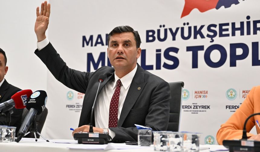 Büyükşehir Meclisi Soma'da toplandı