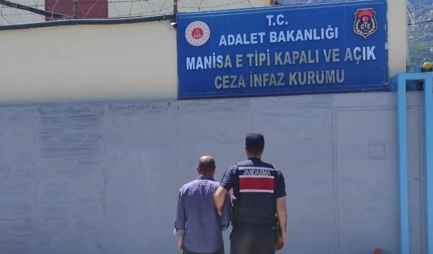 Manisa'da 63 yıl hapis cezası bulunan suç makinesi yakalandı