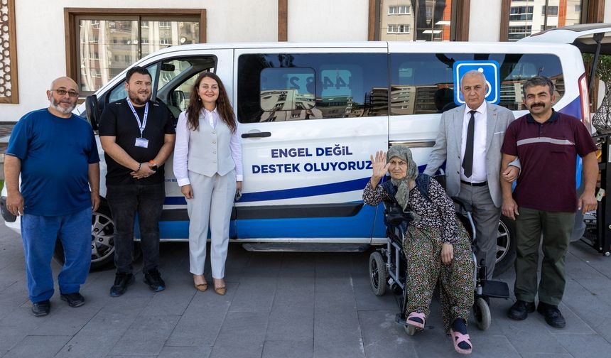 Yunusemre Belediyesi engelli bireylerin yanında
