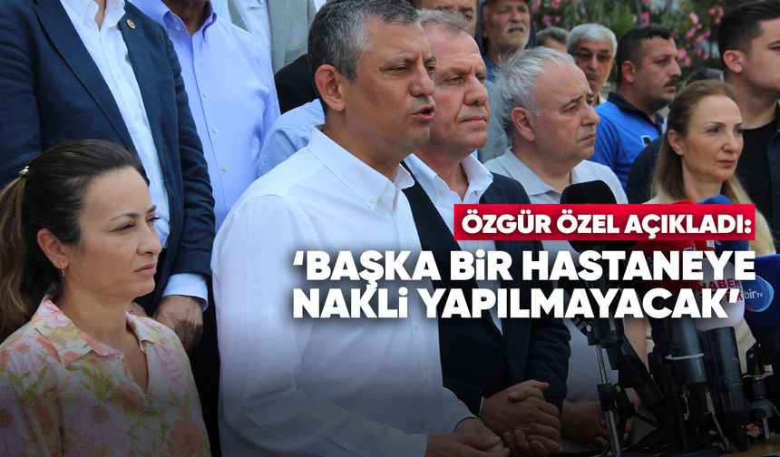 Ferdi Zeyrek'in başka bir hastaneye nakli yapılmayacak