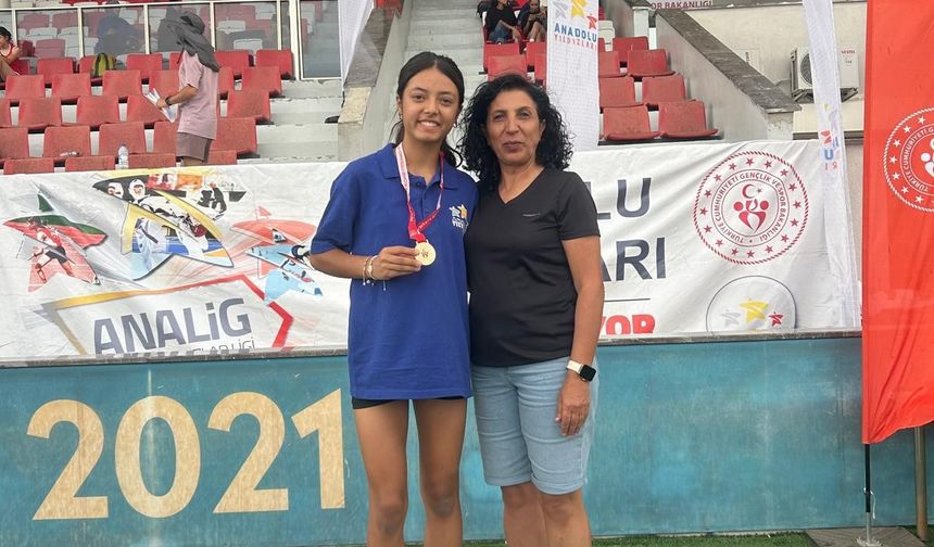 Manisalı Belinay Gündoğdu Türkiye Şampiyonu oldu