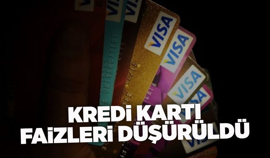 Kredi kartı ve nakit avans faizleri değişiyor