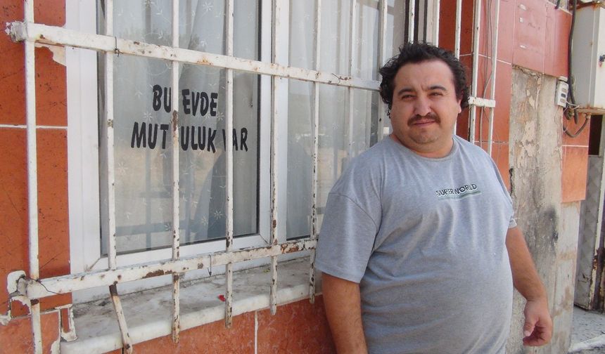 Manisalı engelli yurttaşın zor halleri